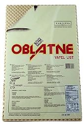 Tort Wafers (THICK) for tort cakes, 150g, 5 sheets (sloboda)