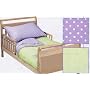 4 Piece Toddler Bedding Set - Celery Patch