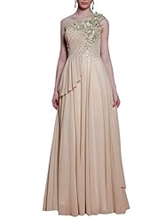 A-line Cocktail Chiffon One Shoulder Sleeveless Beaded  Homecoming Dress/Prom Dress/Wedding Party Dress  With Pearls