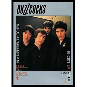 Buzzcocks Different Kitchen Indie Music Art Gold Wood-Mounted Poster Print - 24