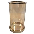 Gold Hurricane Candle Holder - Large