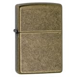 Zippo Antique Brass Finished Lighter