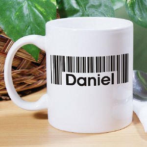Barcode Name Coffee Mug