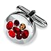 Round Swarovski Cluster Cufflinks