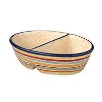 Pfaltzgraff Sedona 44-Ounce Divided Vegetable Serving Bowl