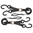 Rider Cargo Buckle Tie Downs Black