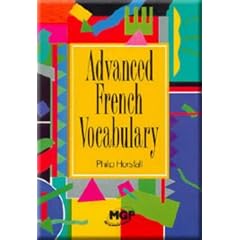 Advanced French Vocabulary