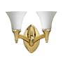 Hinkley Lighting 5622PD Siren Two Light Wall Sconce in Provincial Gold