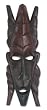 Carved wood mask, 'Bold Steps' Carved wood mask, 'Bold Steps'