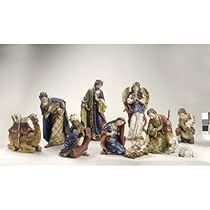 Hot Sale Josephs studio 10 piece Ornate Nativity Set