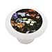 Study of Flowers by Bazille Decorative High Gloss Ceramic Drawer Knob