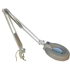 Lighted Desk Magnifying Lamp w  clamp by Generic