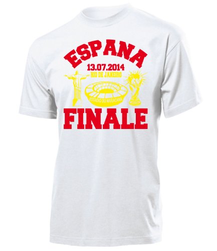 SPANIEN FAN SHIRT – RIO DE JANEIRO FINALE 13.07.2014 3354(H) Gr. L