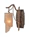 Fredrick Ramond FR49173BAT Batik Nirvana Contemporary / Modern Single Light Wall Scon...