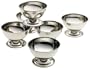 Steeltek 18/8 Stainless Steel Sundae Dishes, Set of 6
