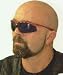 Zone Safety Glasses - Flash Mirrored Lens - Smokey Gold Frame