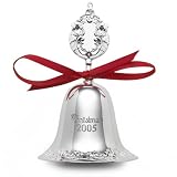 Wallace Silver Grand Baroque Silverplate Bell Ornament