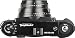 Voigtlander Bessa III 667W Medium Format Rangefinder Folding Camera, Black