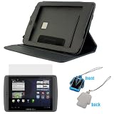 GTMax Black Leather Cover Case Folio with Built in Stand + Clear LCD Screen Protector + LCD Screen Cleaner Strap for Archos 80 G9 8GB Android Tablet 412EbmeO52L. SL160 GTMax Black Leather Cover Case Folio with Built in Stand + Clear LCD Screen Protector + LCD Screen Cleaner Strap for Archos 80 G9 8GB Android Tablet