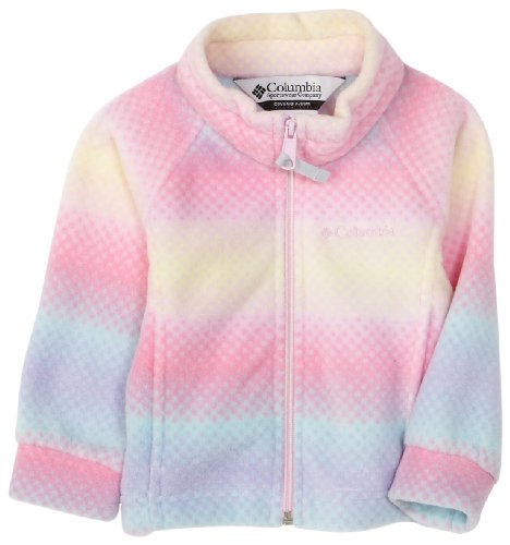 Columbia Snow Kissed Fleece, Isla Rainbow Print, 18 Months