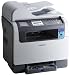 Samsung CLX-3160FN 16ppm mono 4ppm colour copy/print speed Print Copy Scan Fax (3160FN) 50 Sheet Document Feeder Network Ready (10/100BaseTX) 2400 x 600 dpi print resolution Up to 400 Sheets online
