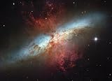 Starburst Galaxy M82 - Easy Stick Vinyl Wall Art Decal