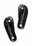 Girl Two Door Down Flip Flop - Vintage Diamond in Black