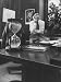 Federal Aviation Agency Administrator Najeeb E. Halaby in His Office at Time of Plane...