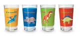Crocodile Creek's Dinosaurs 4 Piece Children's Plastic Tumbler Set