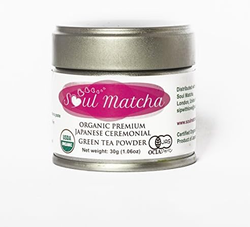 Matcha green tea powder ceremonial grade, USDA organic & JAS certified. All day energy, sugar free and antioxidants rich, liver detoxifier and regenerator - Enhance your body & mind now!
