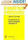 Functions of One Complex Variable II (Graduate Texts in Mathematics, Vol. 159)