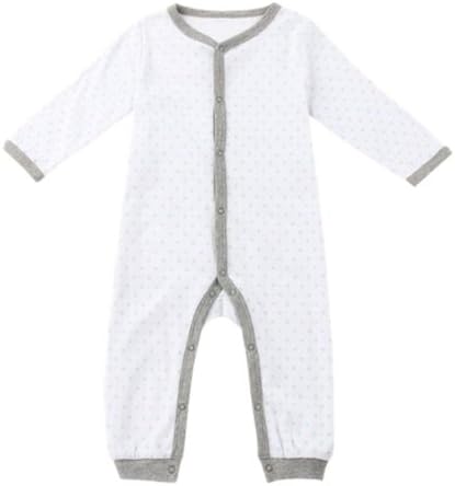 Fashion Long-sleeved Romper Fleece Jumpsuit Cimbing Clothes Unisex Baby 0-3 New