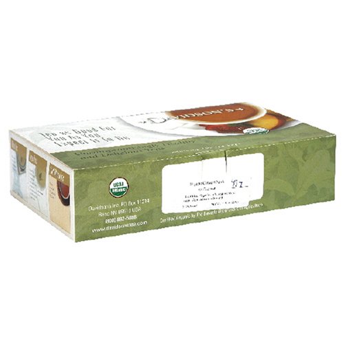 Davidson's Tea Caramel Peach with Coconut, 100-Count Tea Bags by Coconut Tea
