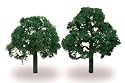 Hornby R8935 00 Gauge Skale Scenics Econo Walnut 75-88mm Pk 2 Eco Trees