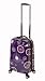 Rockland Luggage 20 Inch Polycarbonate Carry On Luggage, Purple Pearl, One Size
