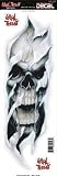 Large Skull Bite Windshield Windscreen 16 Sticker Decal 4 Harley Davidson