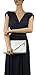 Scarleton Large Evening Envelope Clutch H338017 - Silver