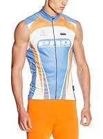 NALINI Chaleco Técnico Xingu (Cielo / Blanco / Naranja)