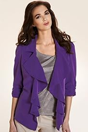 Per Una Modal Rich Open Front Drape Jacket