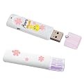 Tweety 1GB Keychain USB Flash Memory Drive - White/ Yellow /Pink (TW6030 )