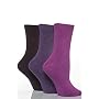 Ladies 3 Pair Pringle Tiffany Plain Trouser Socks