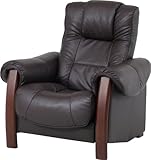 PUリクライナーソファー オリンポス 1P ブラウン