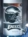 PHILADELPHIA EAGLES NFL VANITY LAMP 3-WAY NITE-LITE NEW