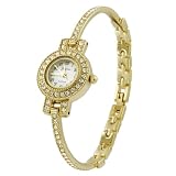Geneva Platinum Thin Jeweled Fashion Watch by Geneva