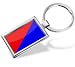 Keychain "Lanzarote" Flag region: Spain - Hand Made, Key chain ring