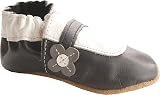 Infant Girls' Robeez Mary Jane II (B M Infant in Black)