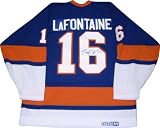 Pat LaFontaine New York Islanders Autographed Replica Jersey