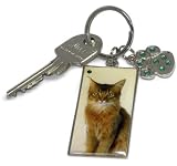 Schlüsselanhänger Katzenmotiv