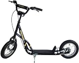 iScoot Black Push Scooter Bike with Mini Micro Maxi Monster