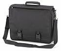 Quadra expandable portfolio briefcase / messenger bag